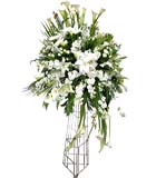 Lilyum ve gala lardan olu�an ferorje  D���n nikah a��l�� �i�e�i<br>Beyaz lilyum , Gala , karanfil ,G�l ve mevsim �i�eklerinden olu�an ferforje aranjman ,Ortalama boyutlar� 160x110 cm , Sipari� vermeden �nc e�r�n stok durumu hakk�nd abilgi al�n�z